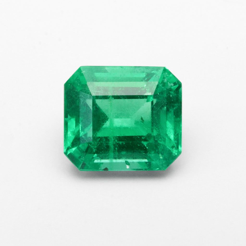 3.79ct Emerald Cut Brazilian Emerald