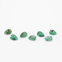 3x2mm B Dark Brazilian Emerald Pears