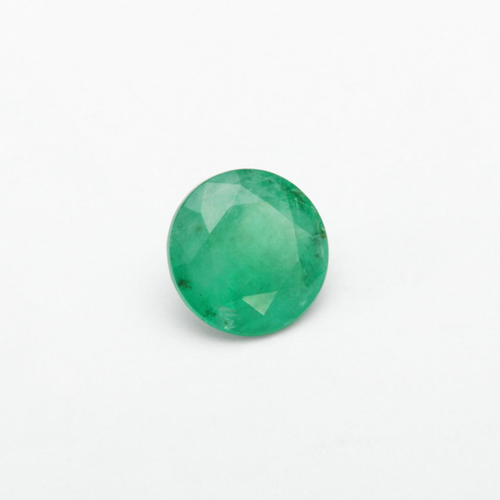 0.84ct Brazilian Emerald Round