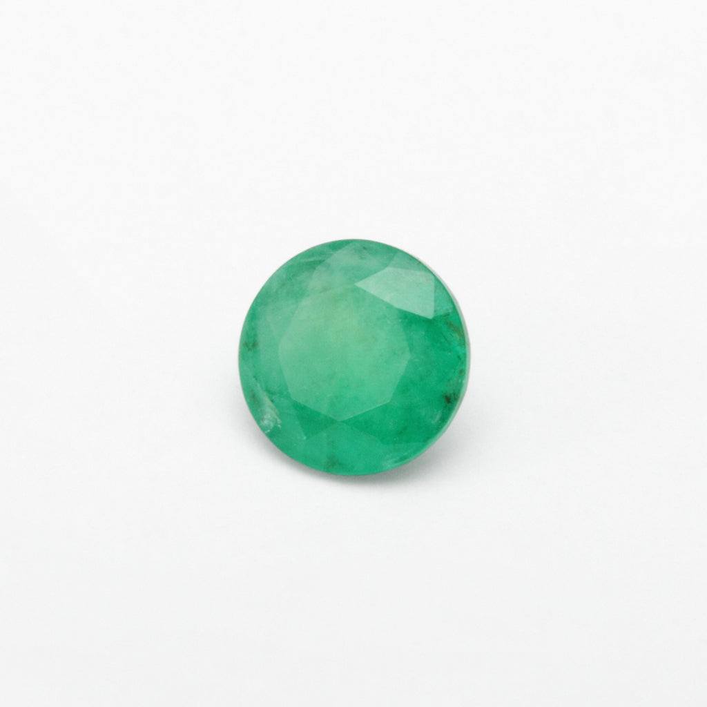 0.84ct Brazilian Emerald Round