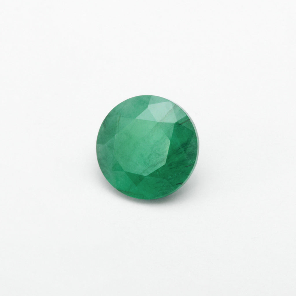 1.31ct Brazilian Emerald Round