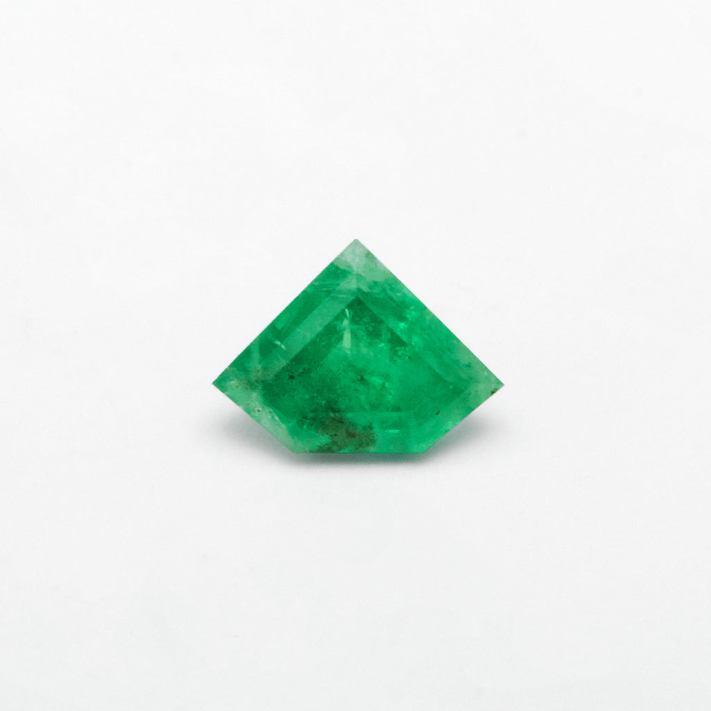 0.71ct Brazilian Emerald Shield