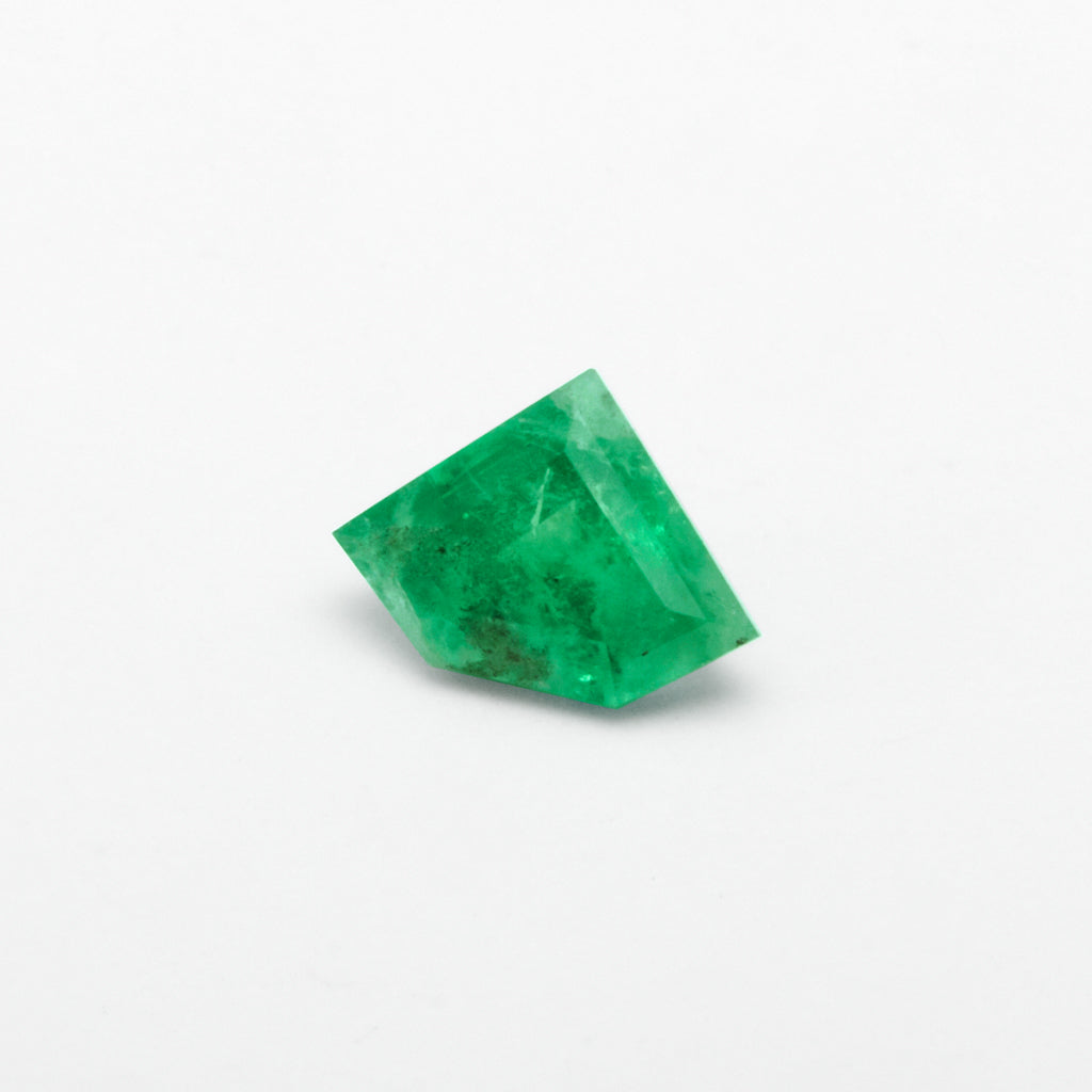 0.71ct Brazilian Emerald Shield