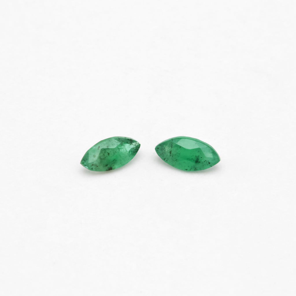 3x1.5mm AA Dark Brazilian Emerald Marquise