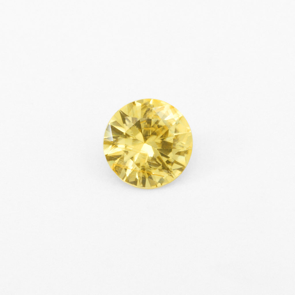 .73ct Yellow Nigerian Sapphire Round