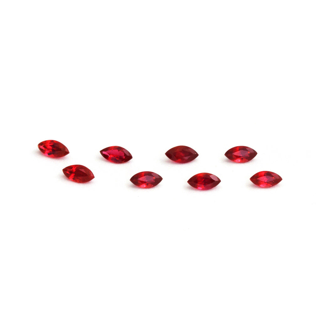 3x1.5mm AAA+ Pomme Ruby™ Marquise