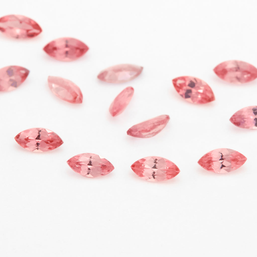 3x1.5 to 5x2.5mm Padparadscha Untreated Winza Sapphire Marquise