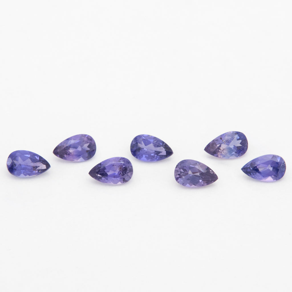 3x2 to 5x3mm Purple Untreated Winza Sapphire Pears