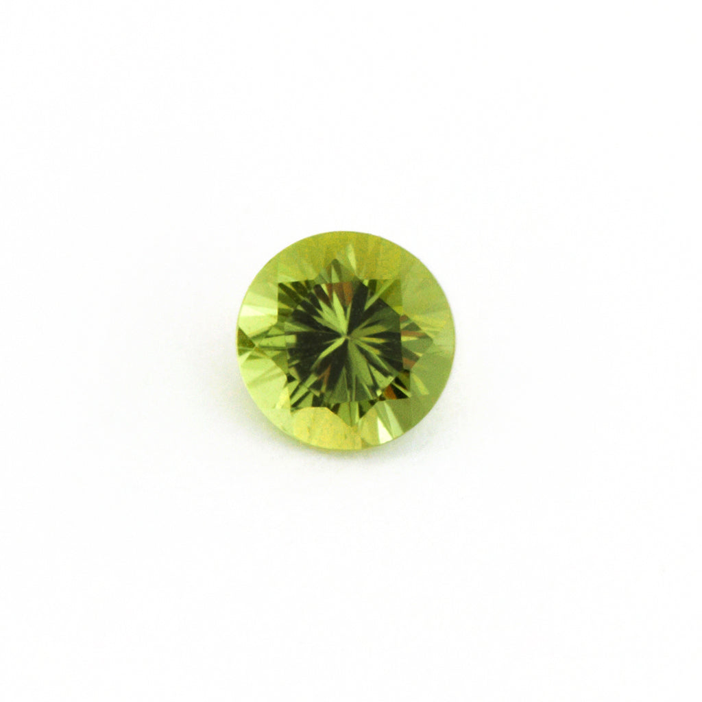 4 to 6mm Dark Lime Green Australian Sapphire Rounds
