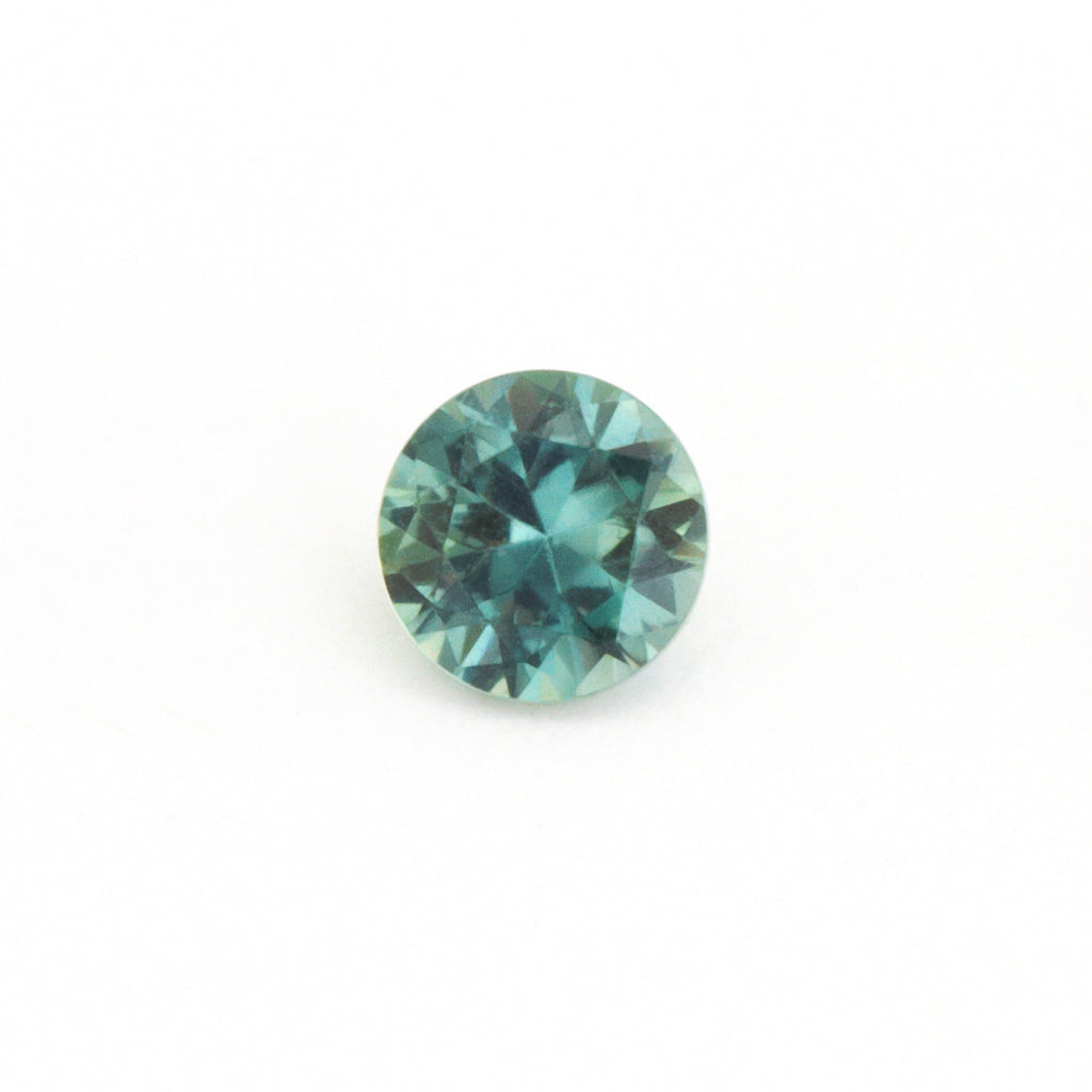 4 to 5.25mm Medium Teal Australian Sapphire Rounds