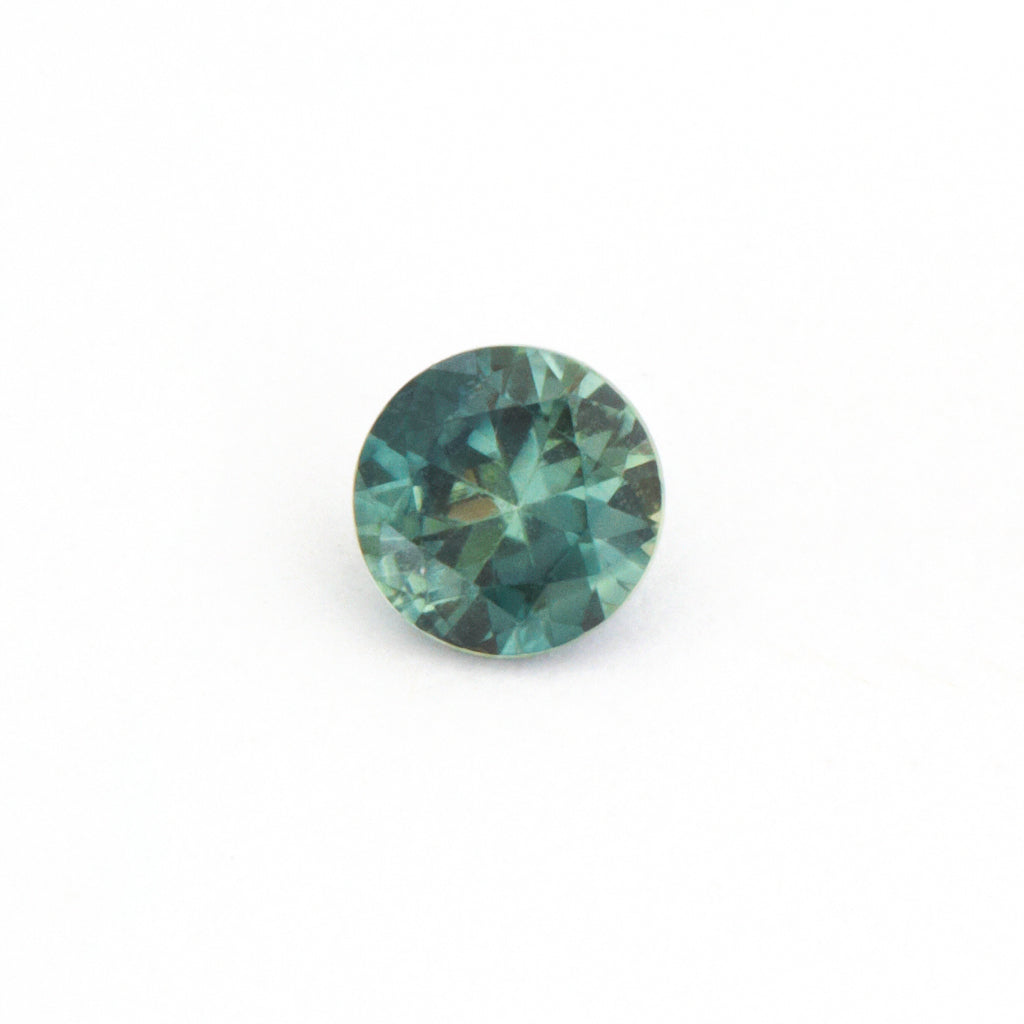 4 to 5.25mm Medium Teal Australian Sapphire Rounds