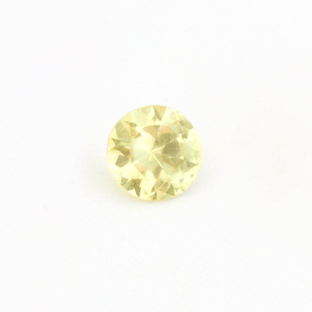 4 to 5.5mm Light Yellow Australian Sapphire Rounds