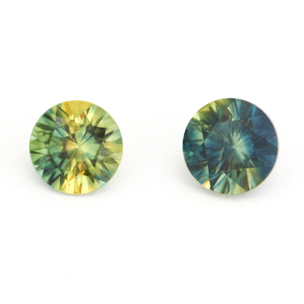 4 to 6mm Kaleidoscope Australian Sapphire Rounds