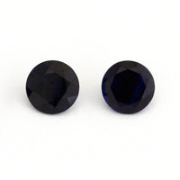 4 to 6mm Midnight Blue Australian Sapphire Rounds