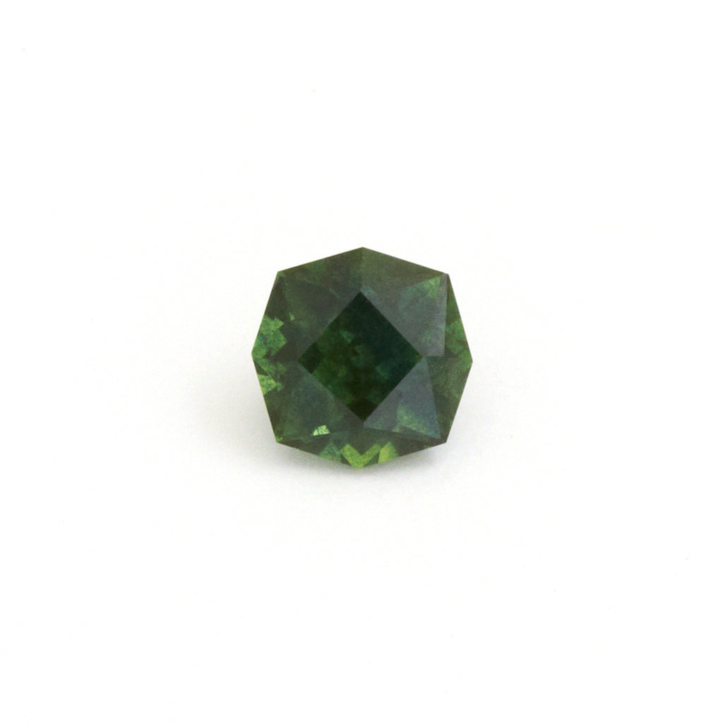 .93ct Dark Green Australian Sapphire Woz™ Cut