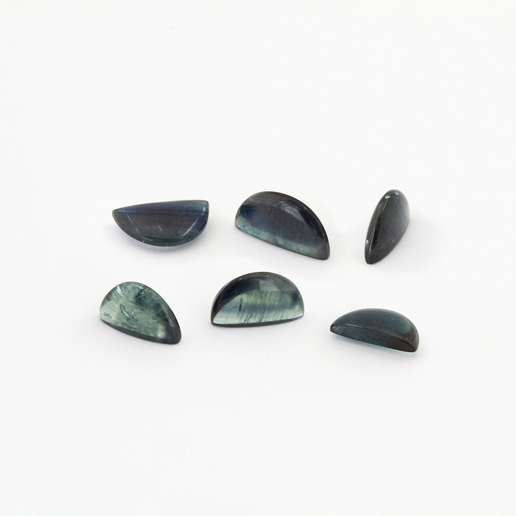 1 to 2ct One-of-a-Kind Australian Sapphire Arch Cabs