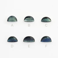 1 to 2ct One-of-a-Kind Australian Sapphire Arch Cabs