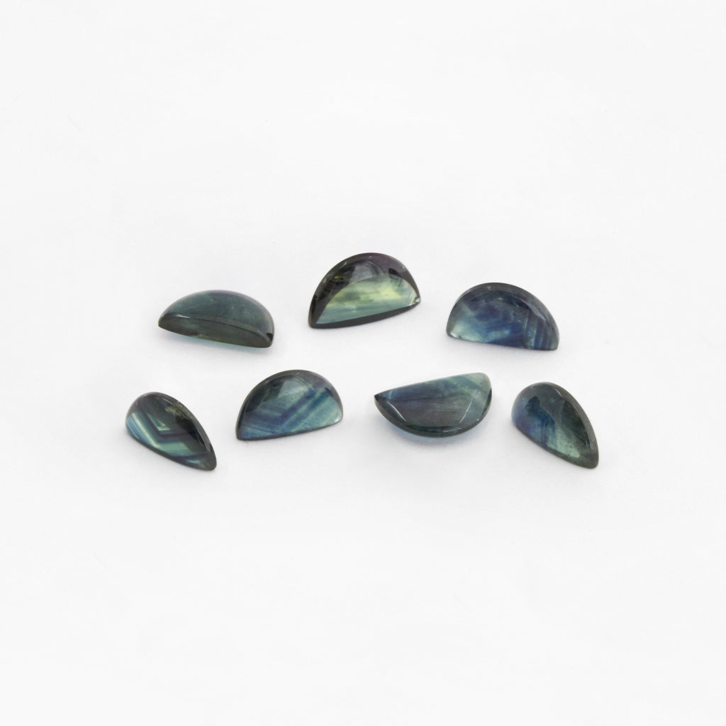 0.75 to 1.50ct One-of-a-Kind Australian Sapphire Arch Cabs