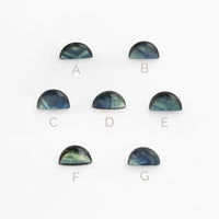 0.75 to 1.50ct One-of-a-Kind Australian Sapphire Arch Cabs
