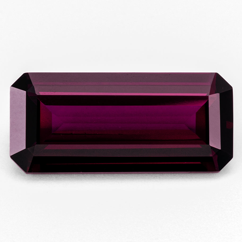 14.50ct Grape Garnet® Emerald Cut – Columbia Gem House