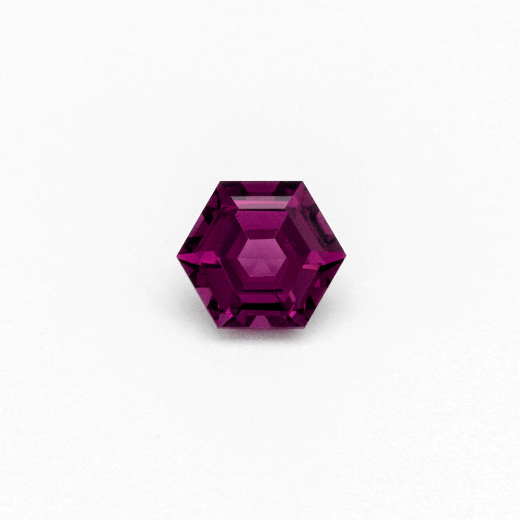 4 to 5mm Grape Garnet® Hexagons