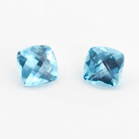 4.5 to 6mm AA Apsara Zircon® Checkerboard Cushions