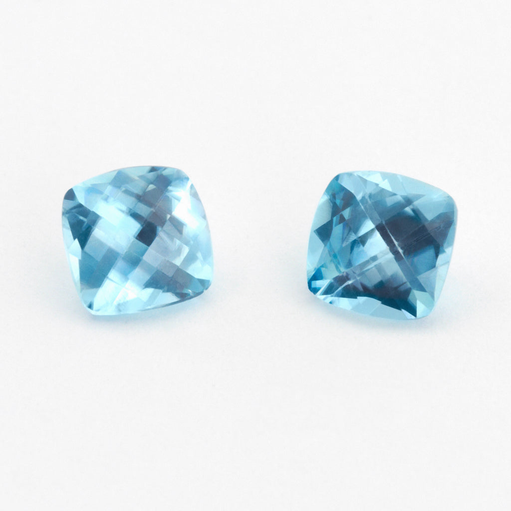 4.5 to 6mm AA Apsara Zircon® Checkerboard Cushions