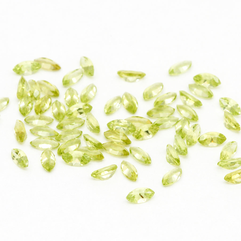 4x2 to 6x3mm Mesa Verde® Peridot Marquise
