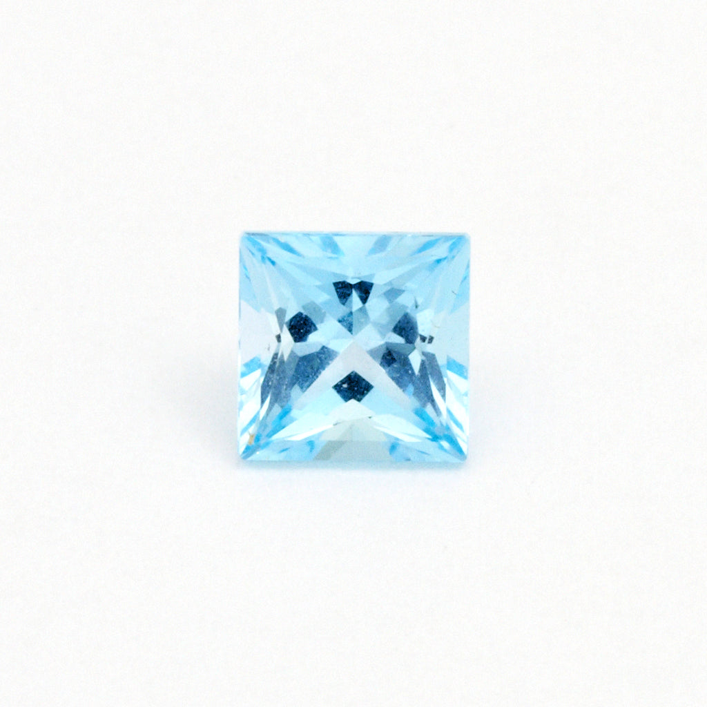 5mm Swiss Blue Topaz Princess Cuts