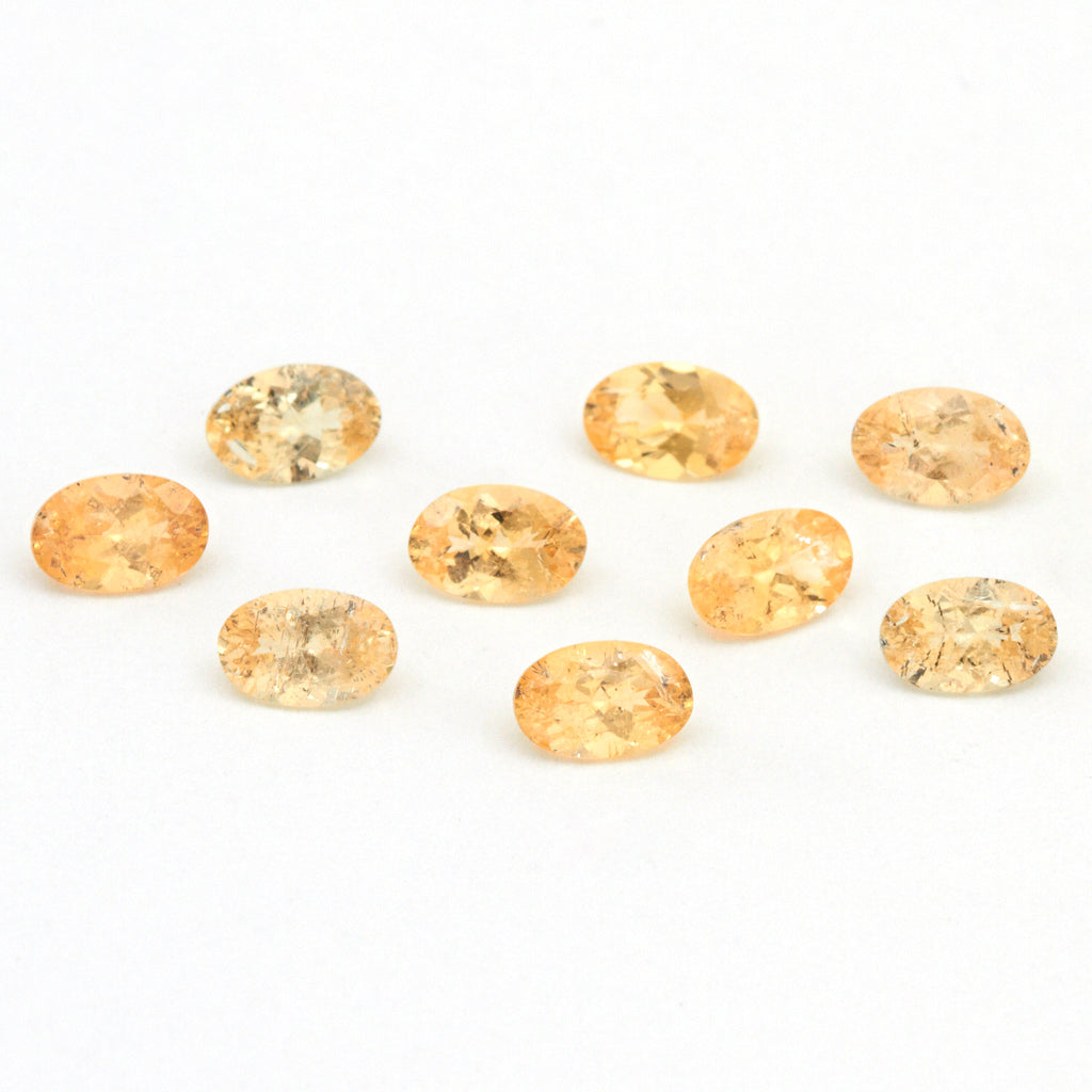 5x3 to 7x5mm Golden Imperial Topaz Ovals