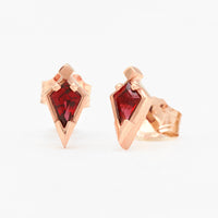 Customizable 5x3mm Kite ColorKissed™ Stud Earrings No. 19210