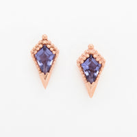 Customizable 5x3mm Kite ColorKissed™ Stud Earrings No. 19220