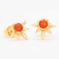 Customizable 3mm Round ColorKissed™ Stud Earrings No. 19270