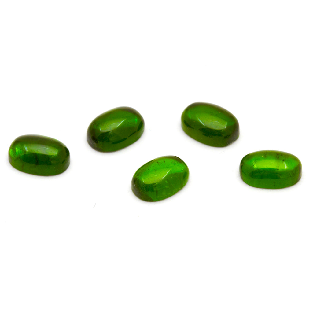7x5 to 8x6mm Imperial Diopside® Oval Cabs