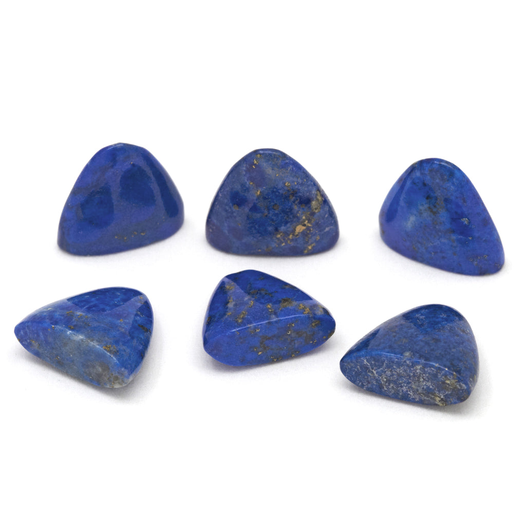 12x10x5 to 16x15x6mm Lapis Tongue Cabs