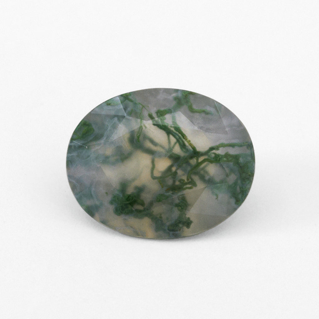 10x8 to 12x10mm Moss Agate Ovals