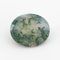 10x8 to 12x10mm Moss Agate Ovals