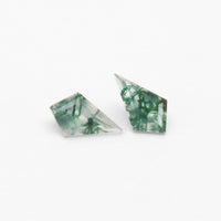 4x2 to 7x4mm Moss Agate Kites