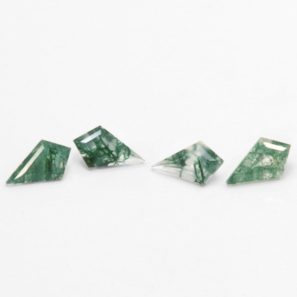 4x2 to 7x4mm Moss Agate Kites