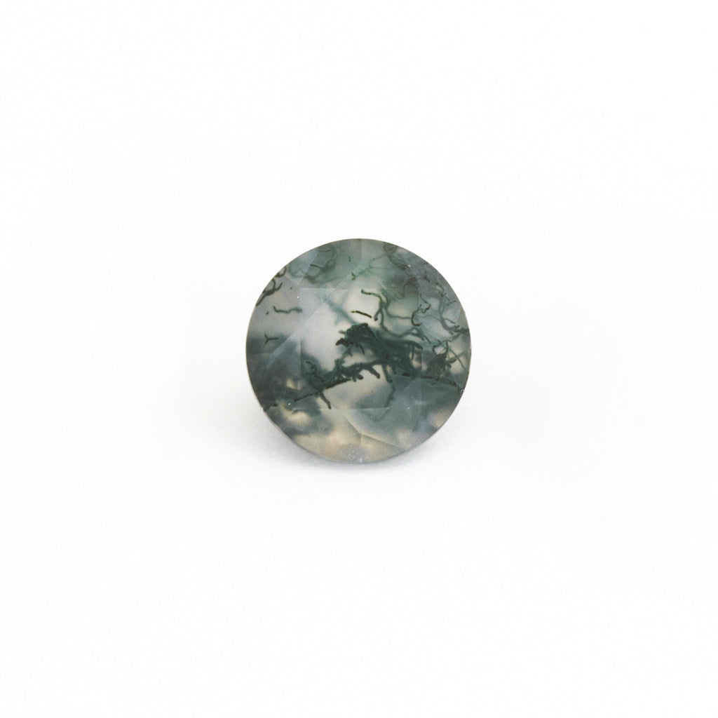 4 to 10mm Moss Agate Rounds