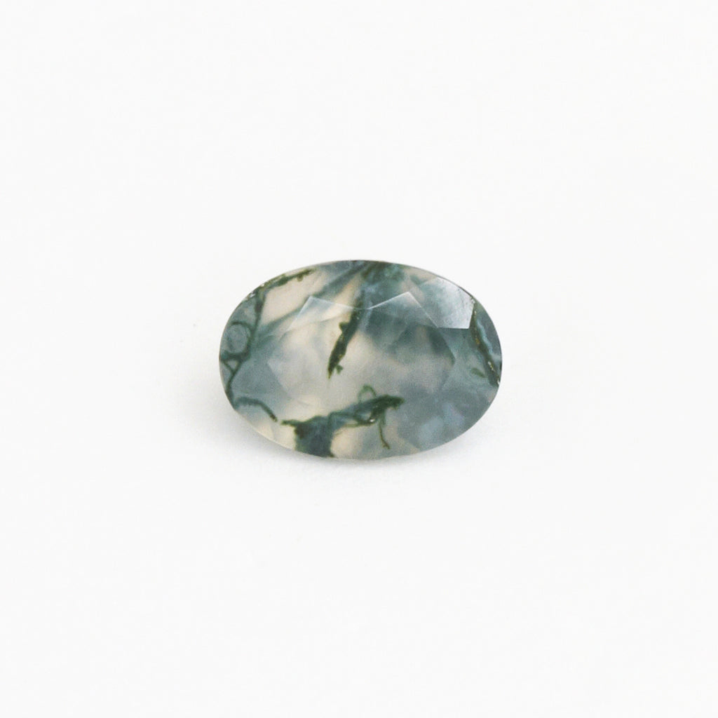 7x5 to 8x6mm Moss Agate Ovals