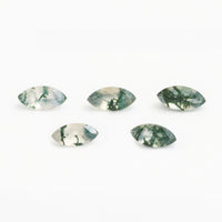 4x2 to 8x4mm Moss Agate Marquise