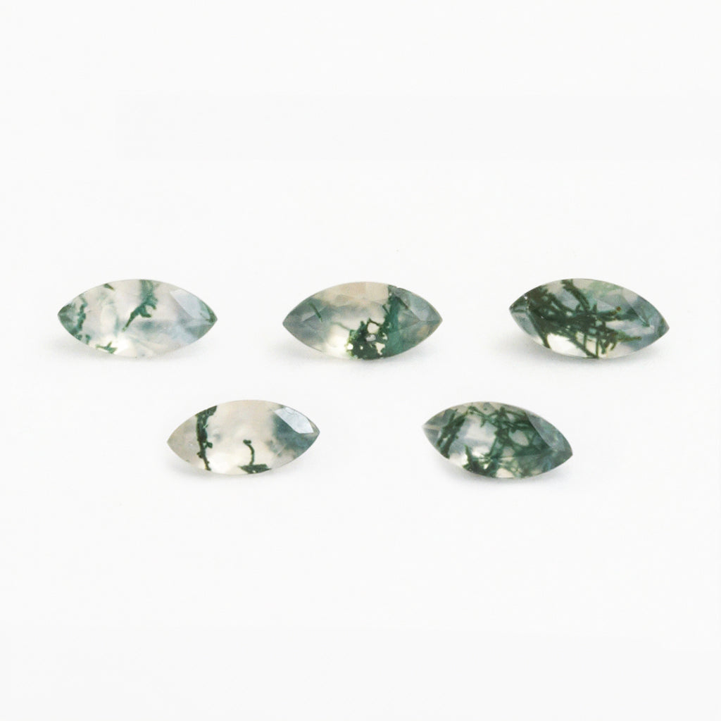 4x2 to 8x4mm Moss Agate Marquise