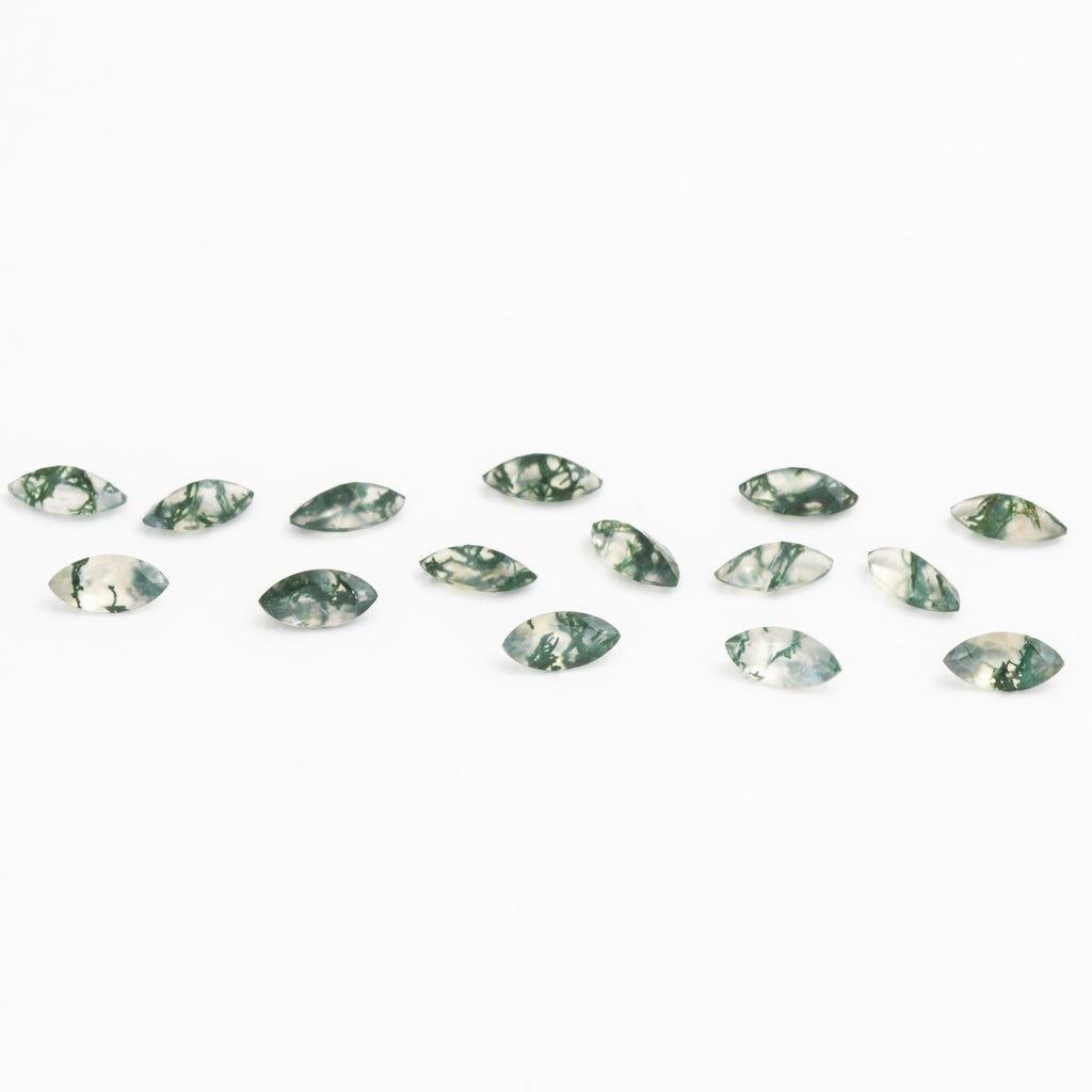 4x2 to 8x4mm Moss Agate Marquise