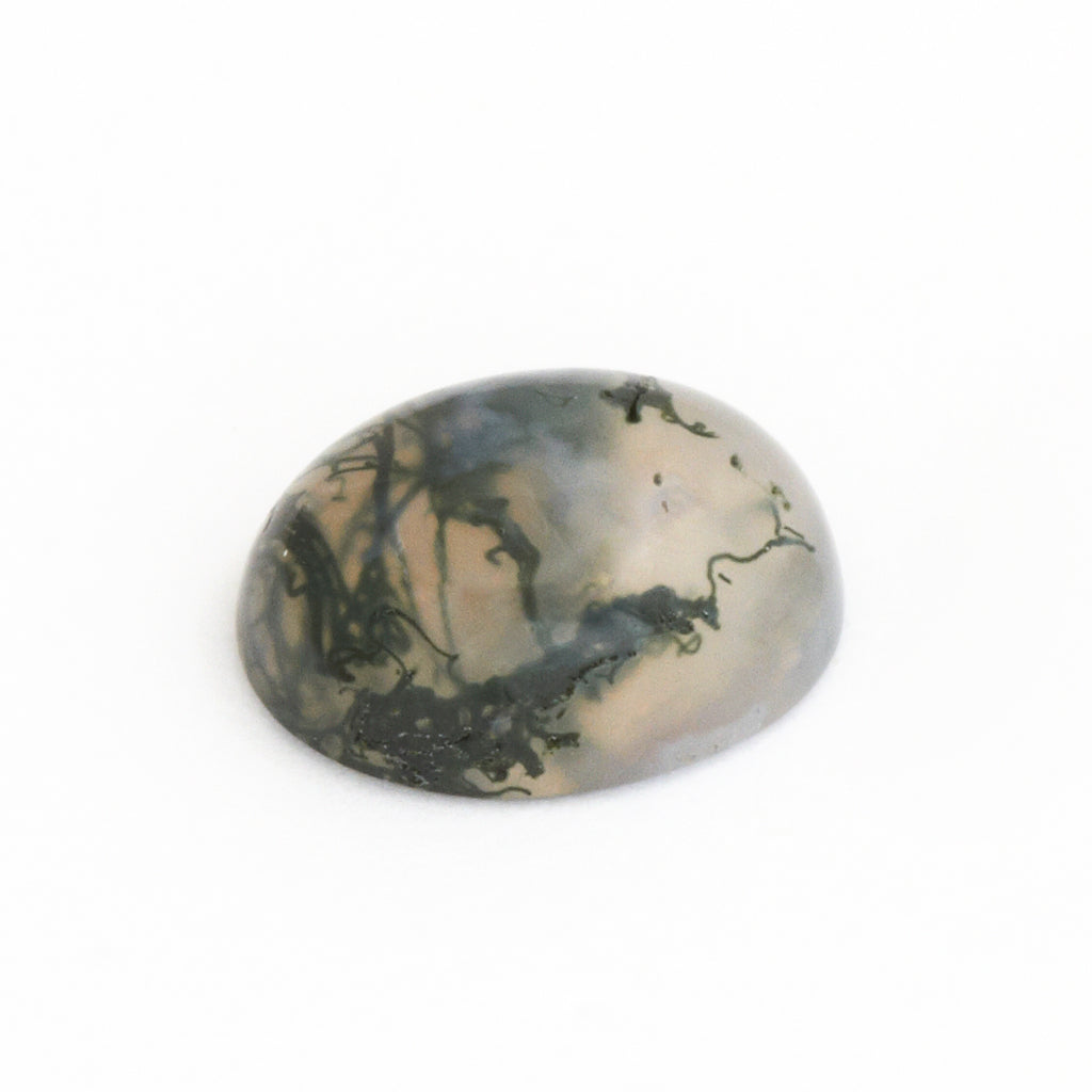 9x7 to 14x10mm Moss Agate Oval Cabs