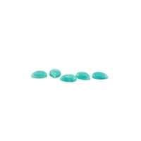 8x6mm Amelia Teal Amazonite™ Pear Cabs