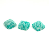 8 to 10mm Amelia Teal Amazonite™ Sugarloaf Cabs