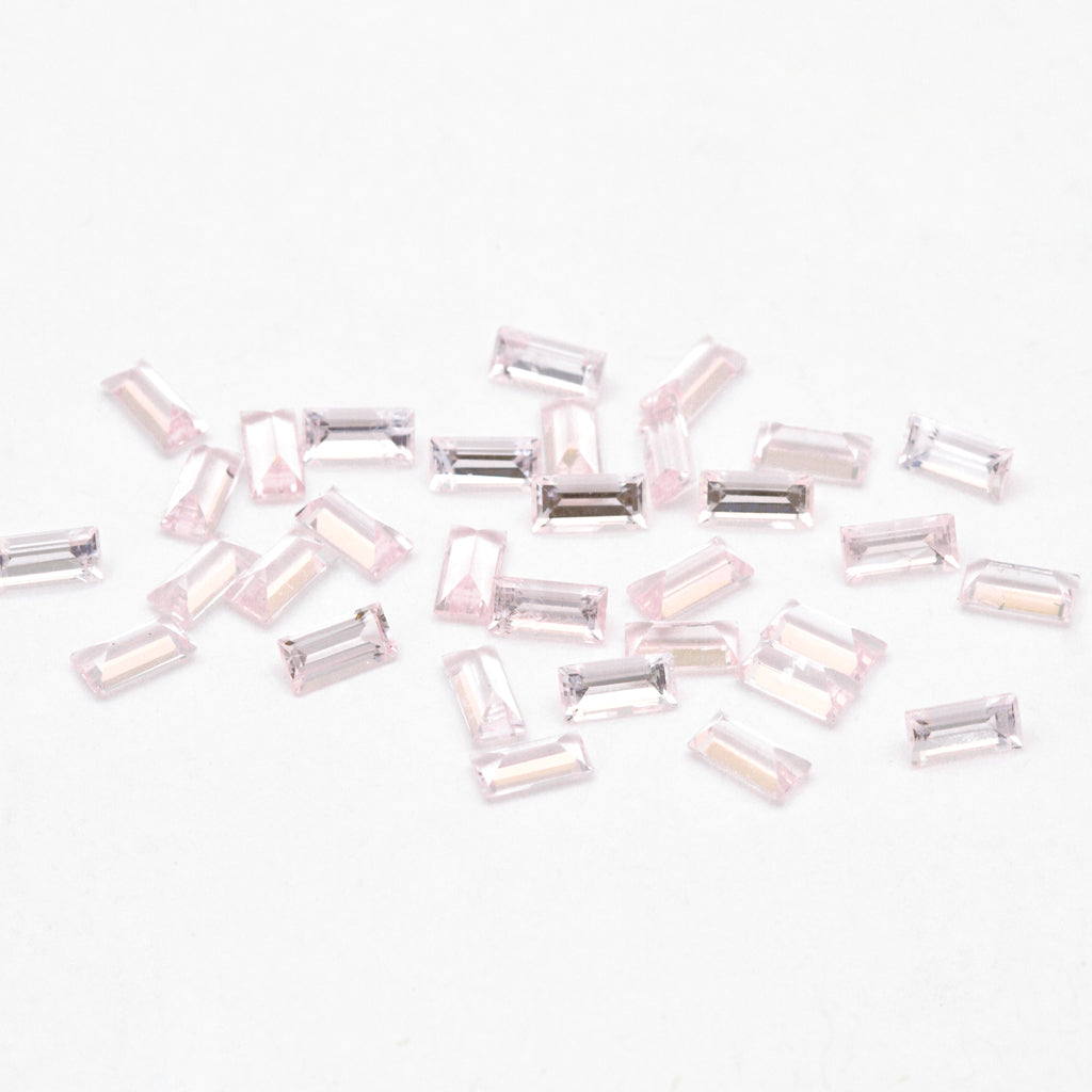 4x2 to 6x3mm Morganite Baguettes
