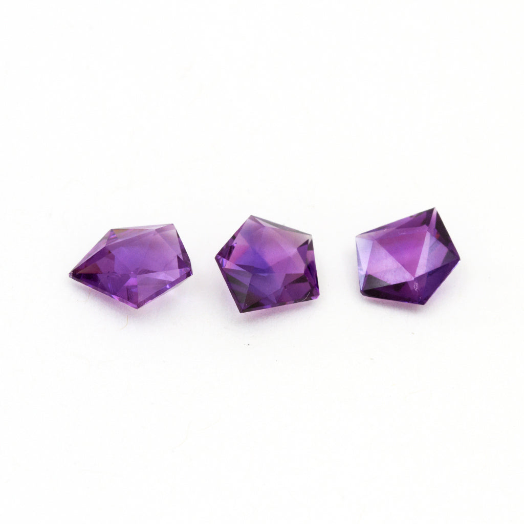 10x8mm AA Iris Amethyst® GeoCuts™