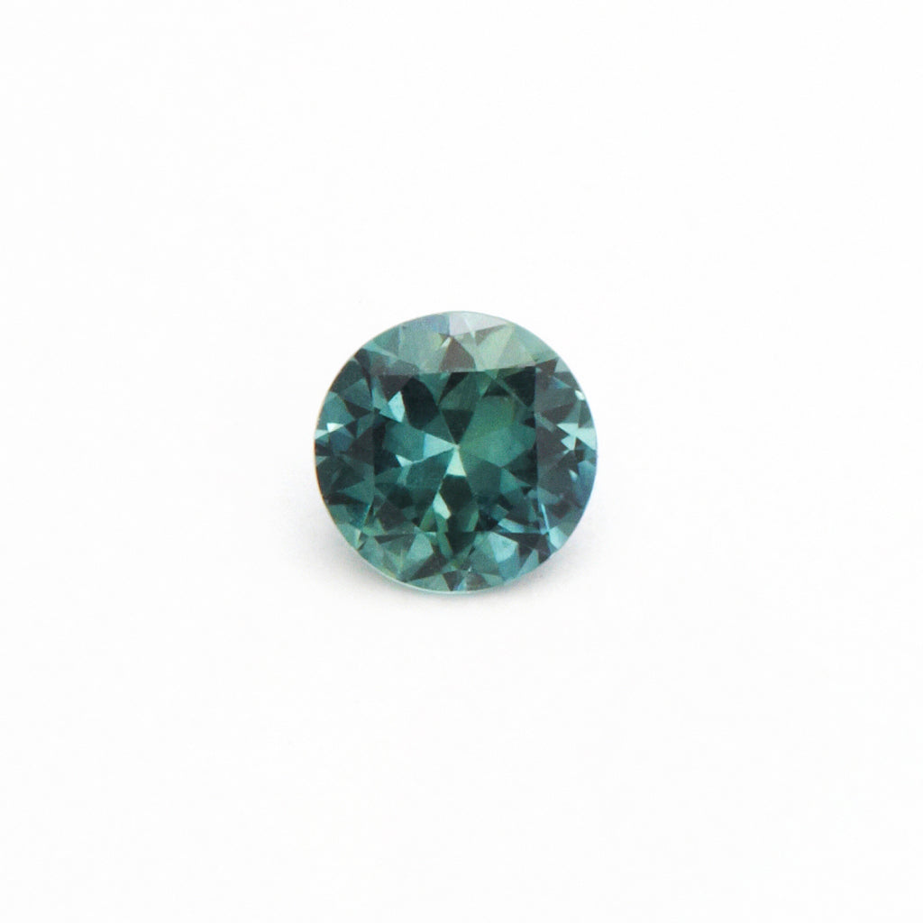 4 to 5.5mm Dark Teal Montana Sapphire Rounds